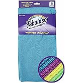 Fabuloso Microfiber Cleaning Cloths for Home &amp; Car, 13x13, Purple, 8 Count | Lint-free, scratch-free, reusable rags for glass, kitchen, and wood, machine washable for repeated use