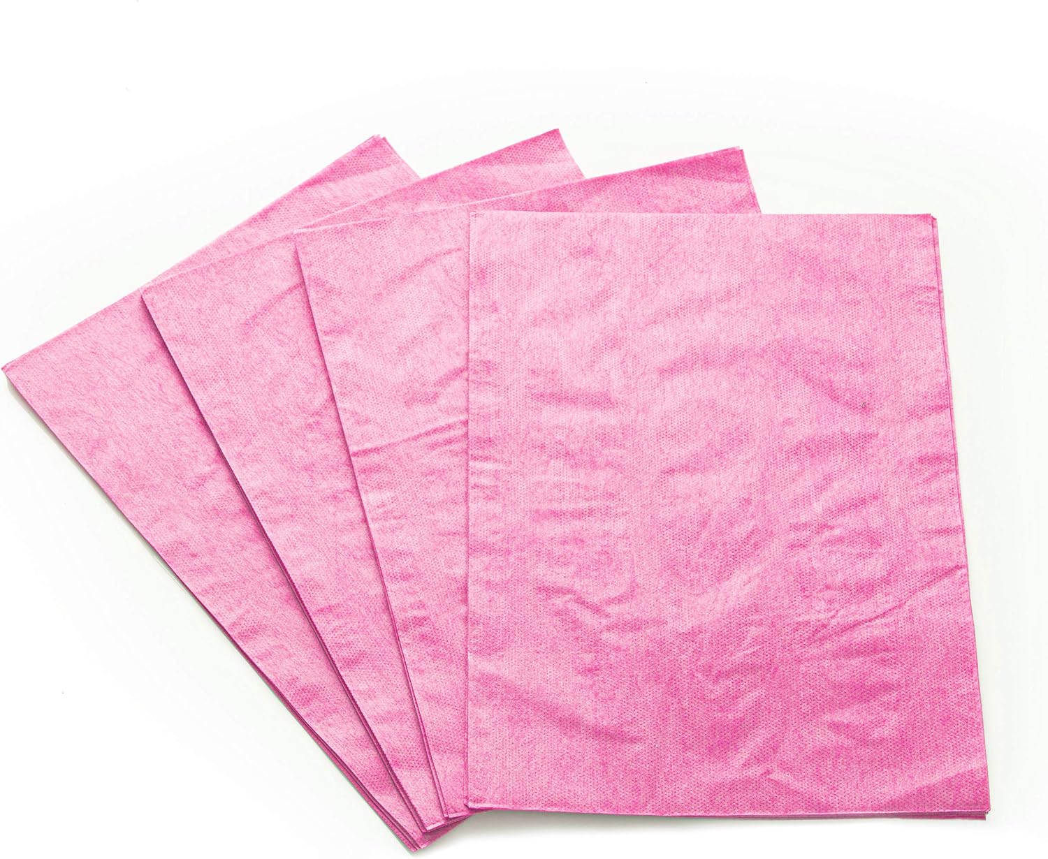 Disposable SPA Bed Sheets Beauty Salon Hotel Massage Table Sheet Waterproof Oil-Proof Travel Breathable Non-Woven Bed Cover Mattress,31" x 70", 20 PCS (Pink): Health & Personal Care