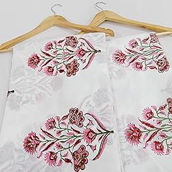 Trade star 3 Yard Hand Block Printed Fabric