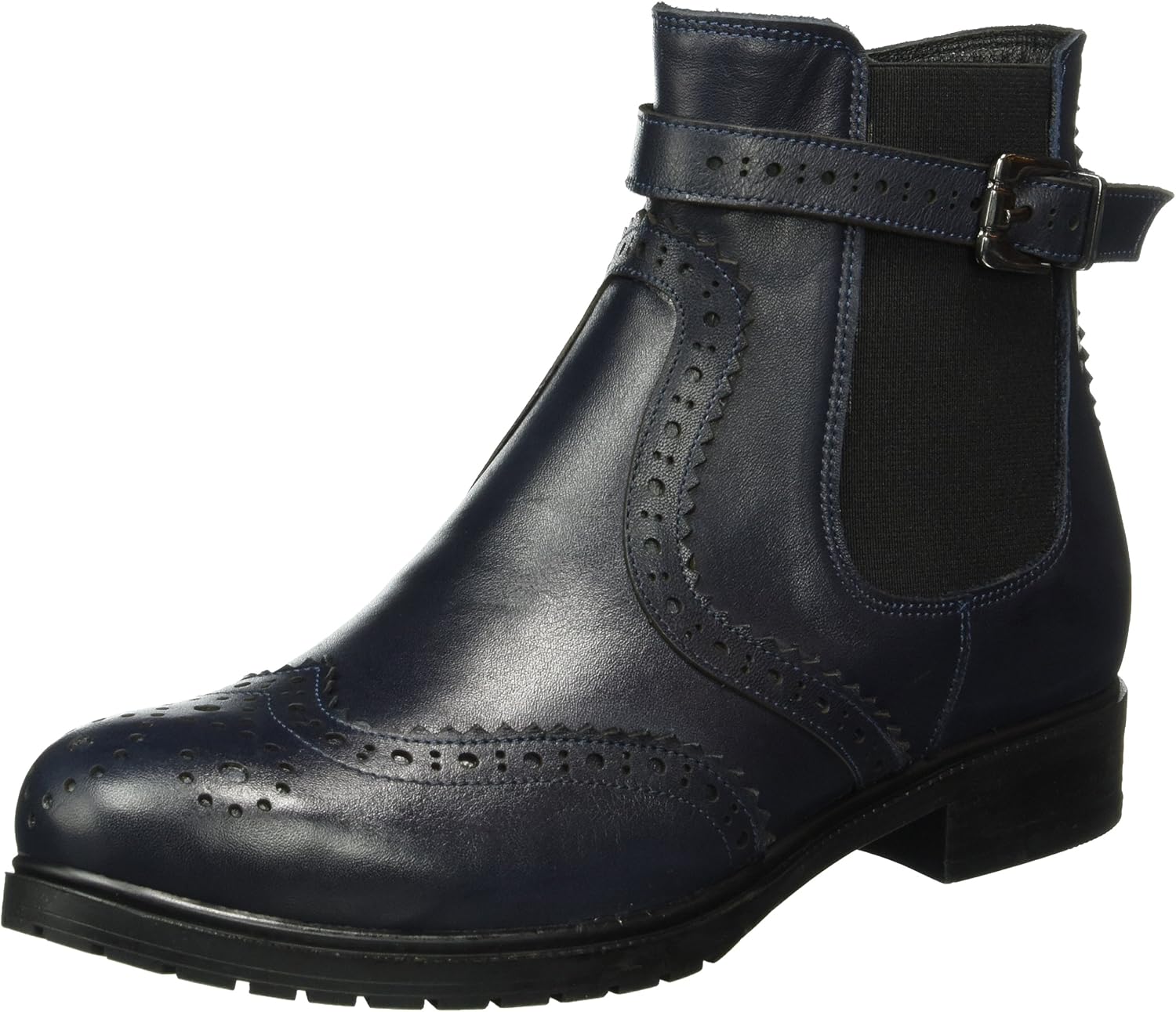 Boots Damen Dunkelblau