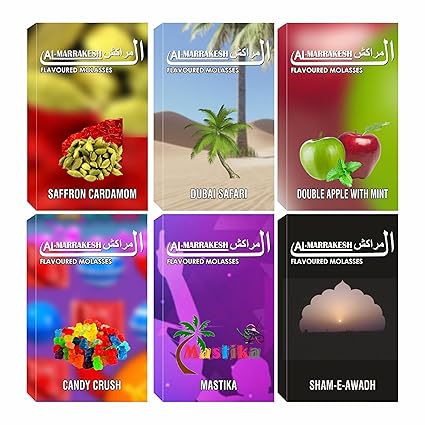 Sophies Hookah 6 Flavours Combo Pack