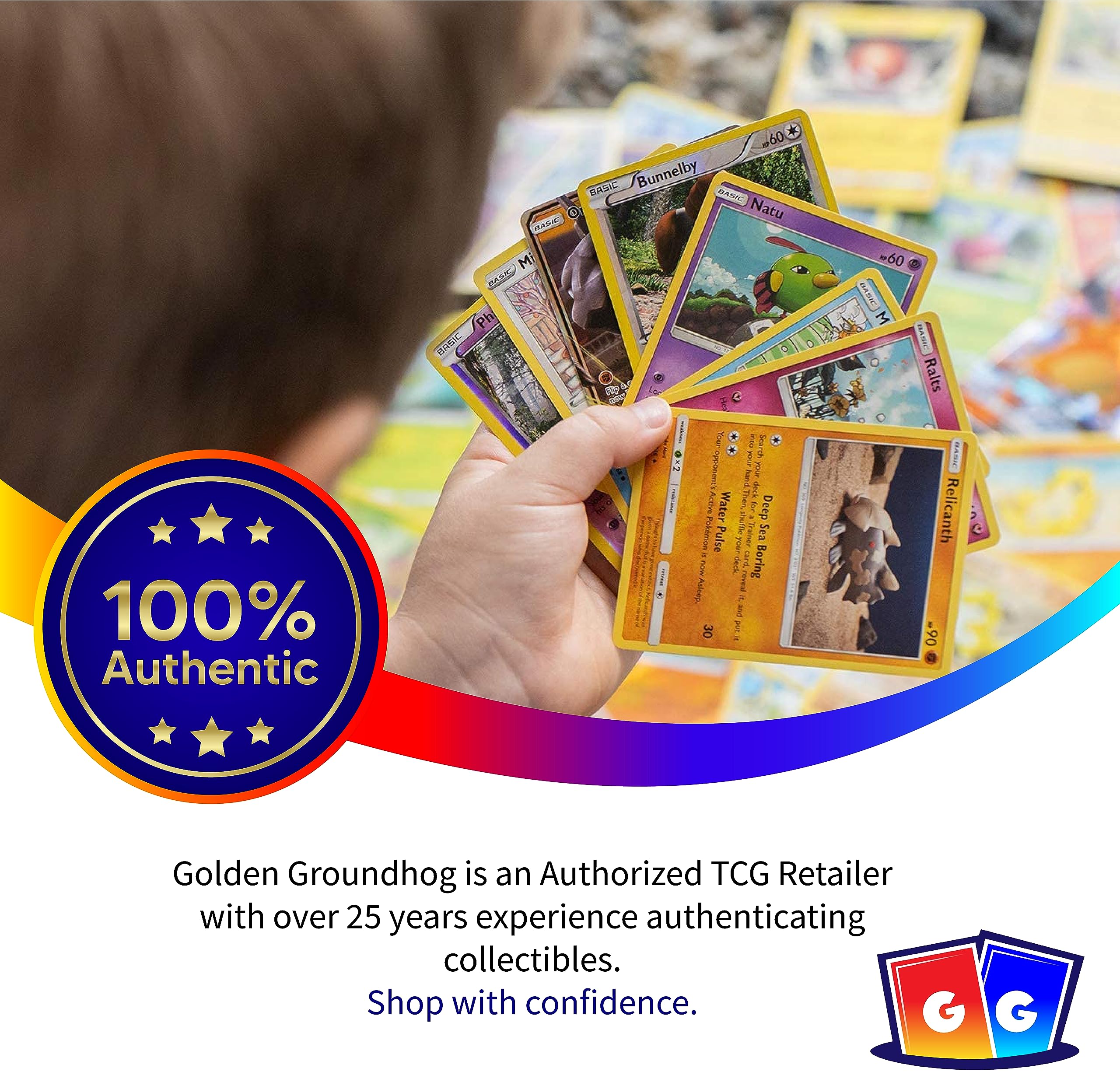 Ultra Rare Starter Bundle | 100+ Authentic Cards | 1x Ultra Rare Guaranteed | Legendary, VSTAR, VMAX, V, GX, or EX | Plus Bonus 10x Holos or Rares | GG Deck Box Compatible
