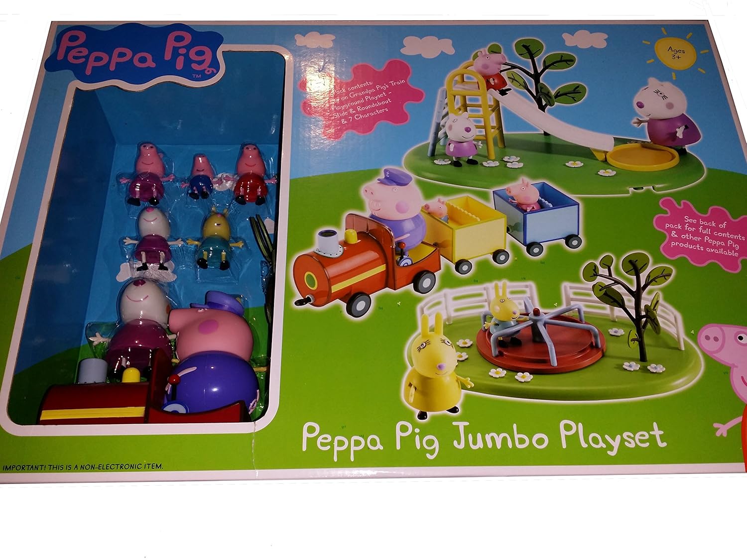 peppa pig jumbo playset
