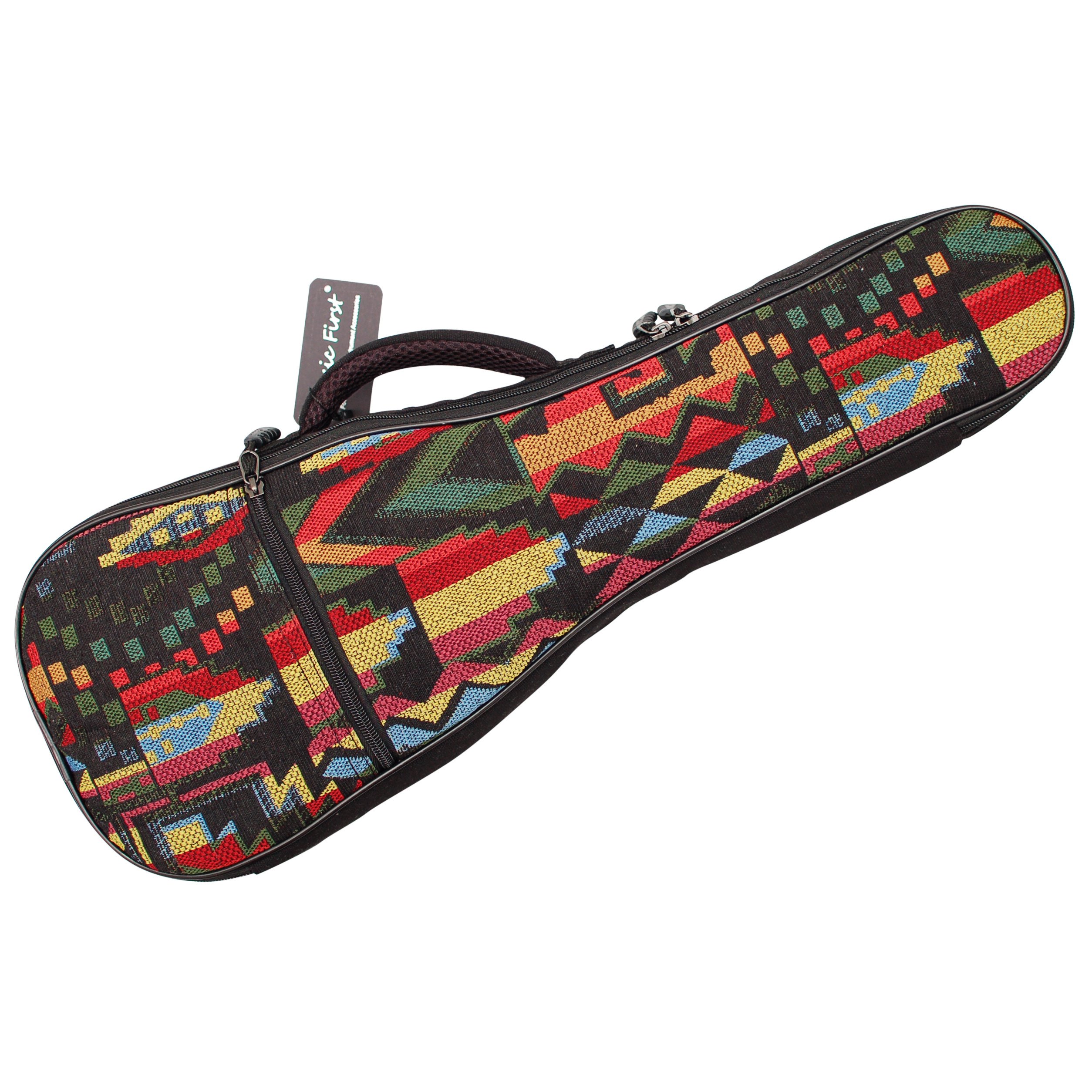 Photo 1 of MUSIC FIRST Woven THE NATIVE Vintage Style Ukulele case ukulele bag ukulele gig bag (26~27 inch Tenor, The Native)