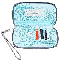 HAIKU Intrepid Wristlet, Clutch Wallet, Zip Around