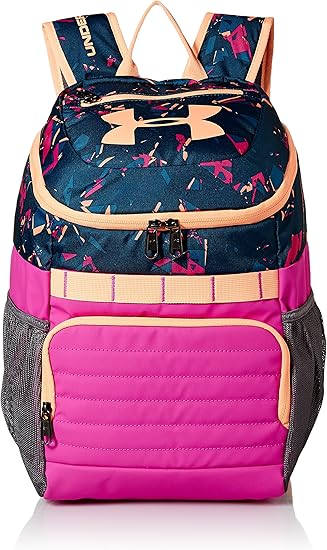 peach horizon under armour backpack