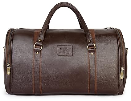 The Clownfish Synthetic 47 cms Brown Travel Duffle (TCFDBFL-LS30LBR3)