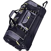 TPRC Sierra Madre Duffel Bag, Black, 36" Rolling