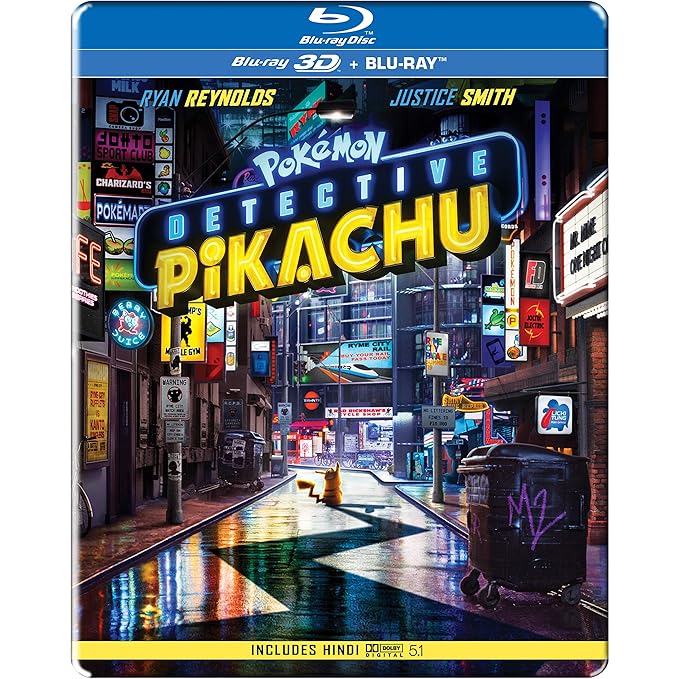 Amazonin Buy Pokémon Detective Pikachu Steelbook Blu
