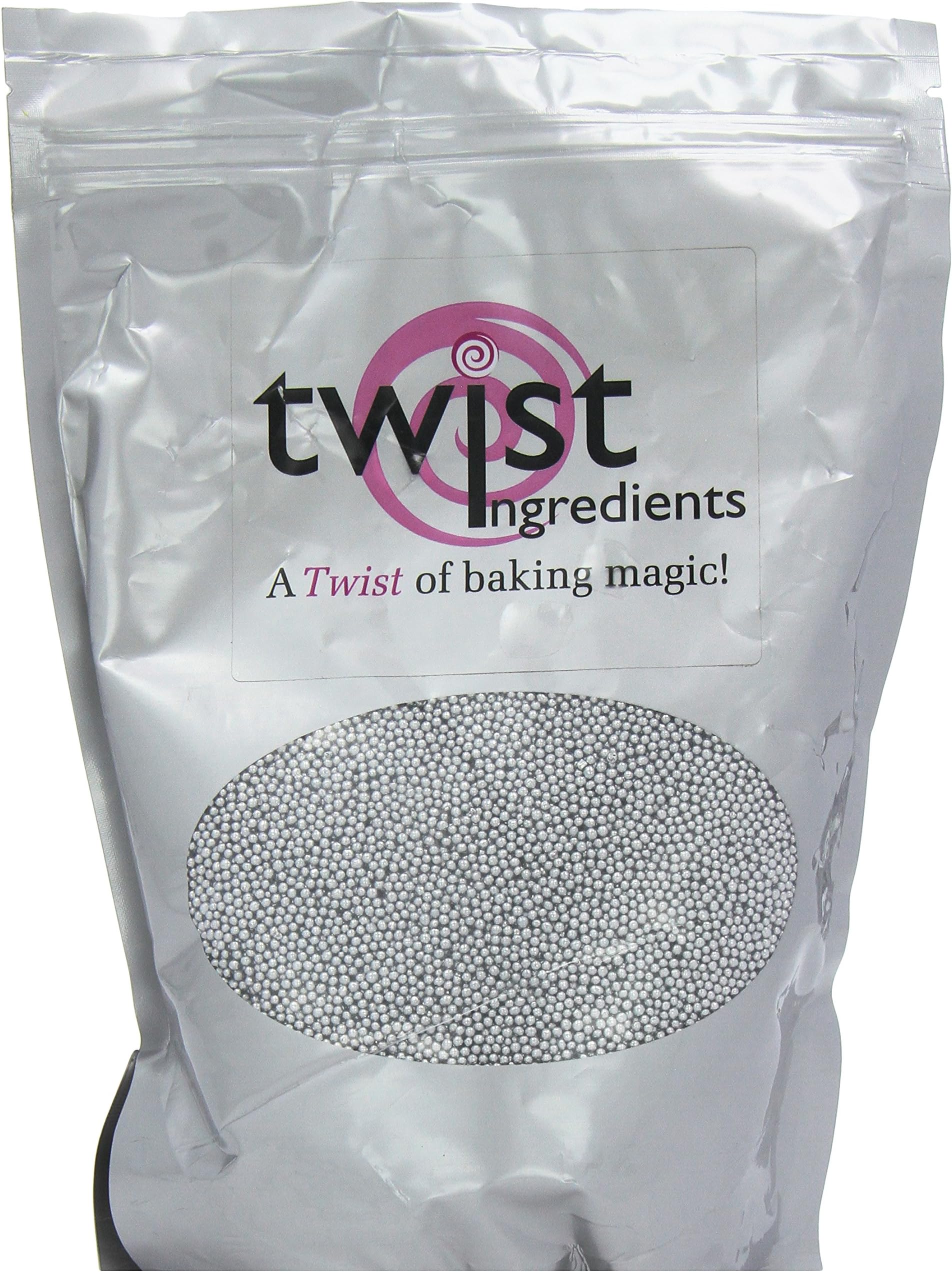 Twist Ingredients Micro Silver Pearls 1 kg