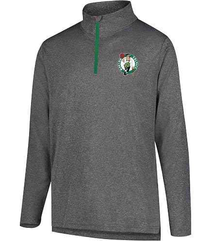 Ultra Game Mens NBA Quarter Zip Pullover - Lightweight, Moisture Wicking, Officially Licensed