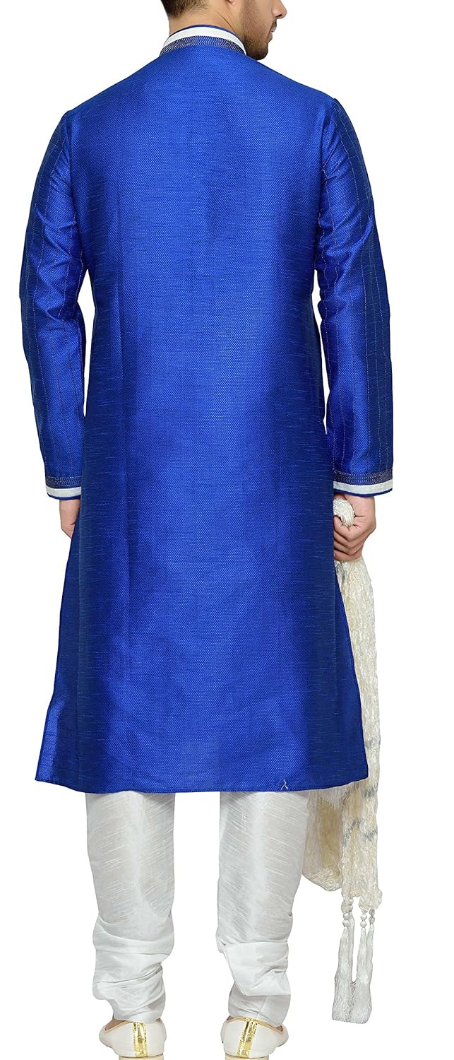 indian poshakh men's silk sherwani