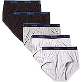 Hanes Ultimate Men's 5-Pack ComfortBlend Briefs with FreshIQ
