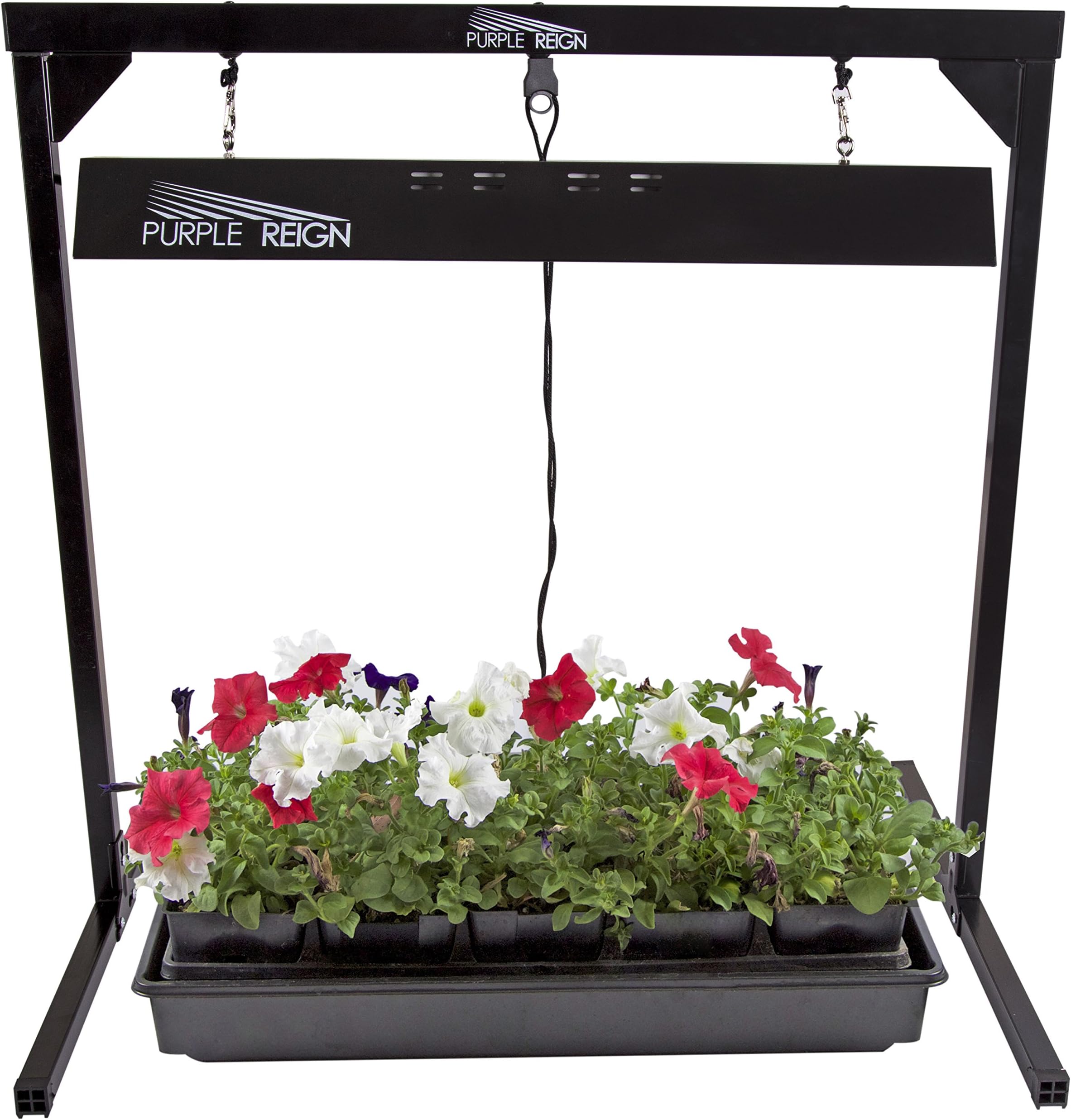 Apollo Horticulture Purple Reign 2' Foot 24W 6400K T5 Grow Light System for Plant Growing