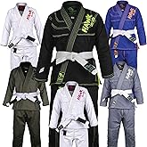 Hawk Sports Brazilian Jiu Jitsu Gi for Kids, Ultra-Light Extra Tough Premium Fabric Kids BJJ Gi