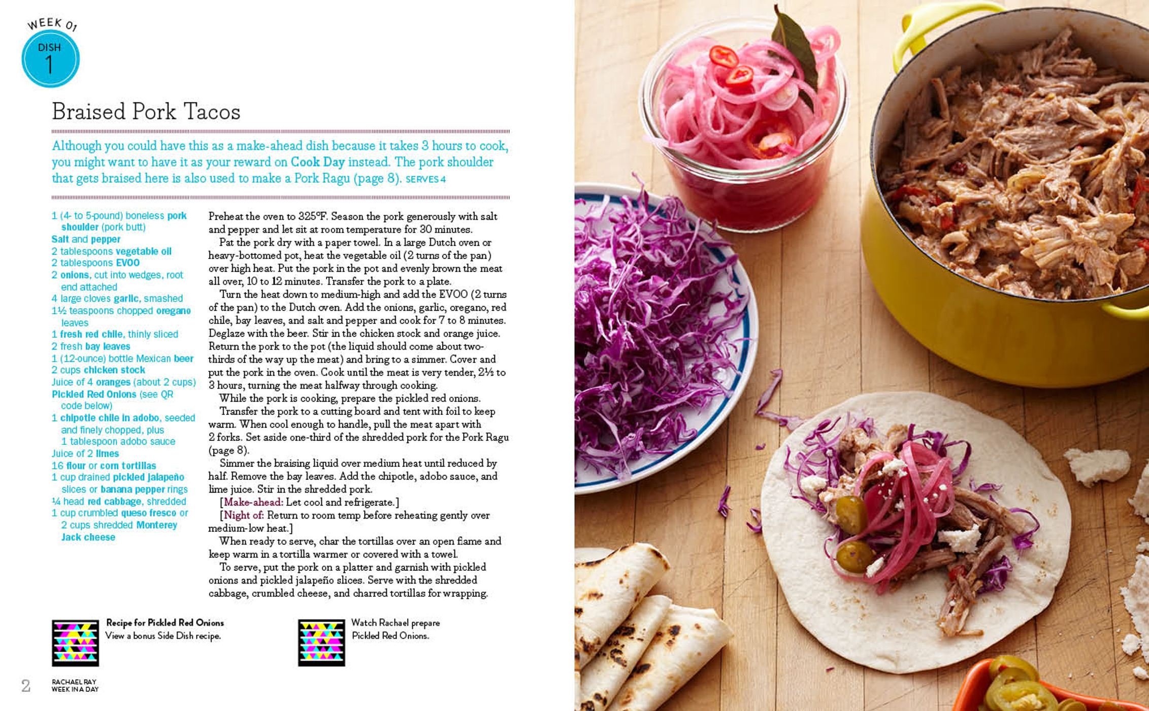 Week In A Day Five Dishes In One Day 5 Dishes 1 Day Amazon Co Uk Rachael Ray 9781451659757 Books