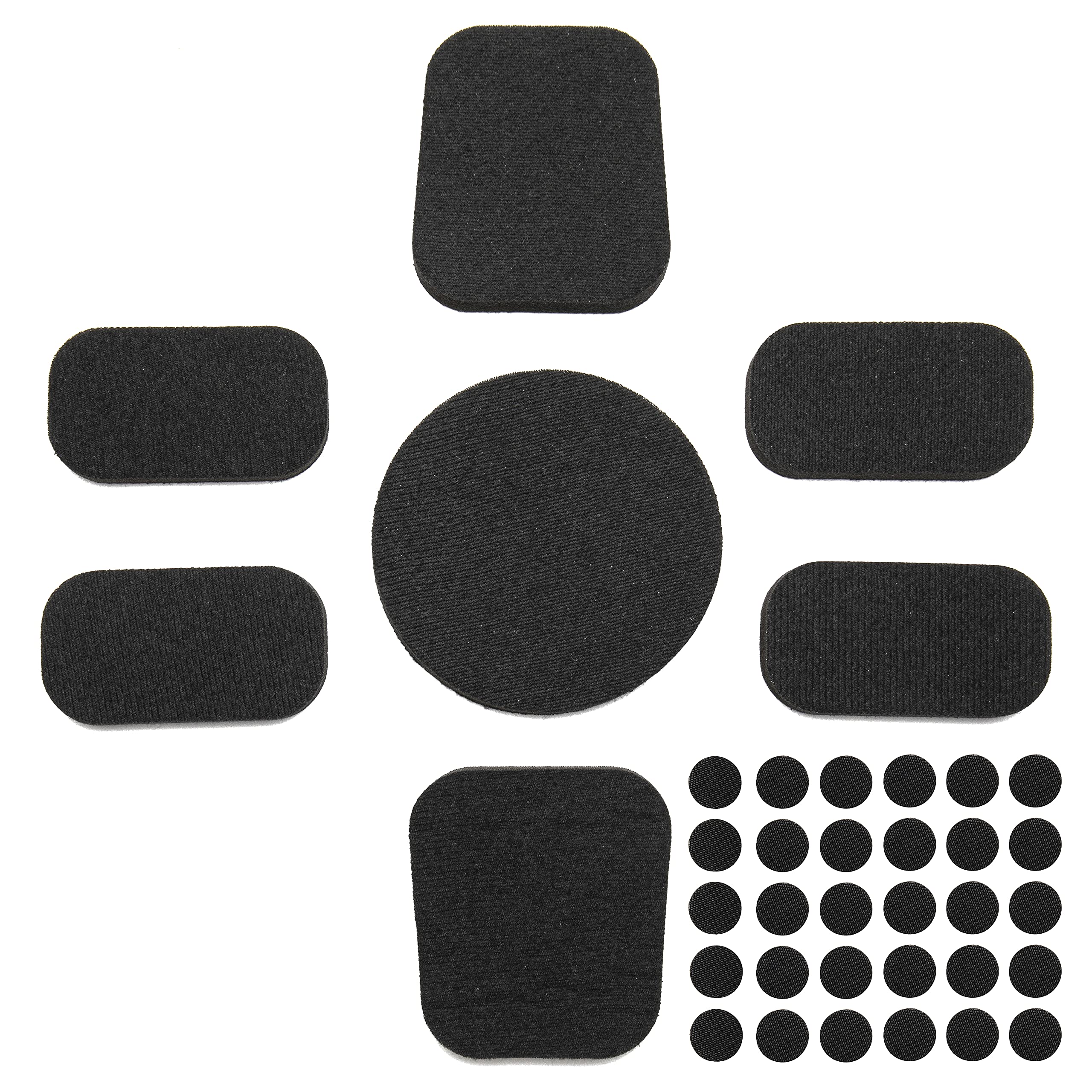 PAXLAMB Universal Airsoft Helmet Pads 37pcs/Set Tactical Helmet Replacement Foam Motorcycle Padding Kits Bicycle Bike Accessories Mats for Fast Mich CS ACH FMA USMC PASGT