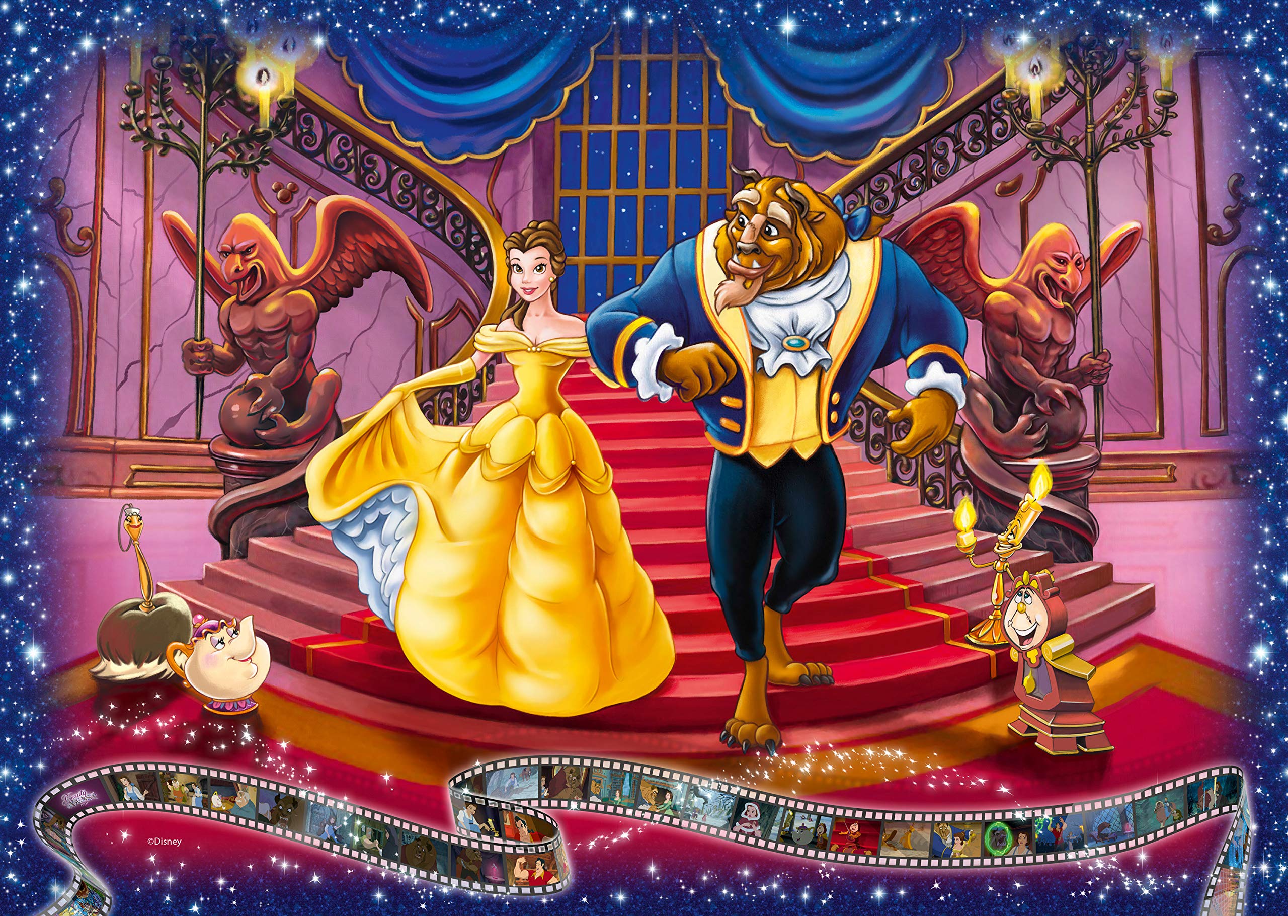 Ravensburger Disney Collector’s Edition Beauty and The Beast 1000 Piece Jigsaw Puzzle for Adults and Kids Age 12 + — image 1