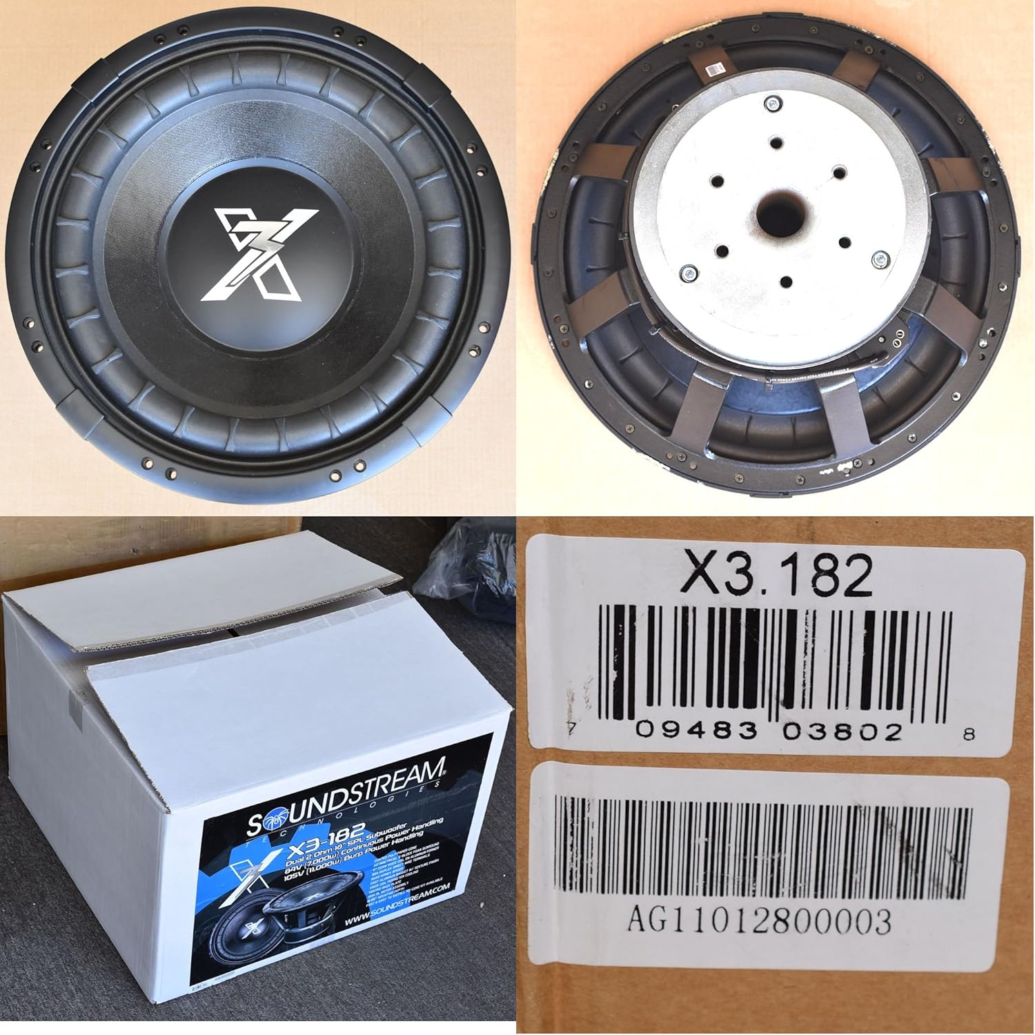 soundstream 18 inch subwoofer