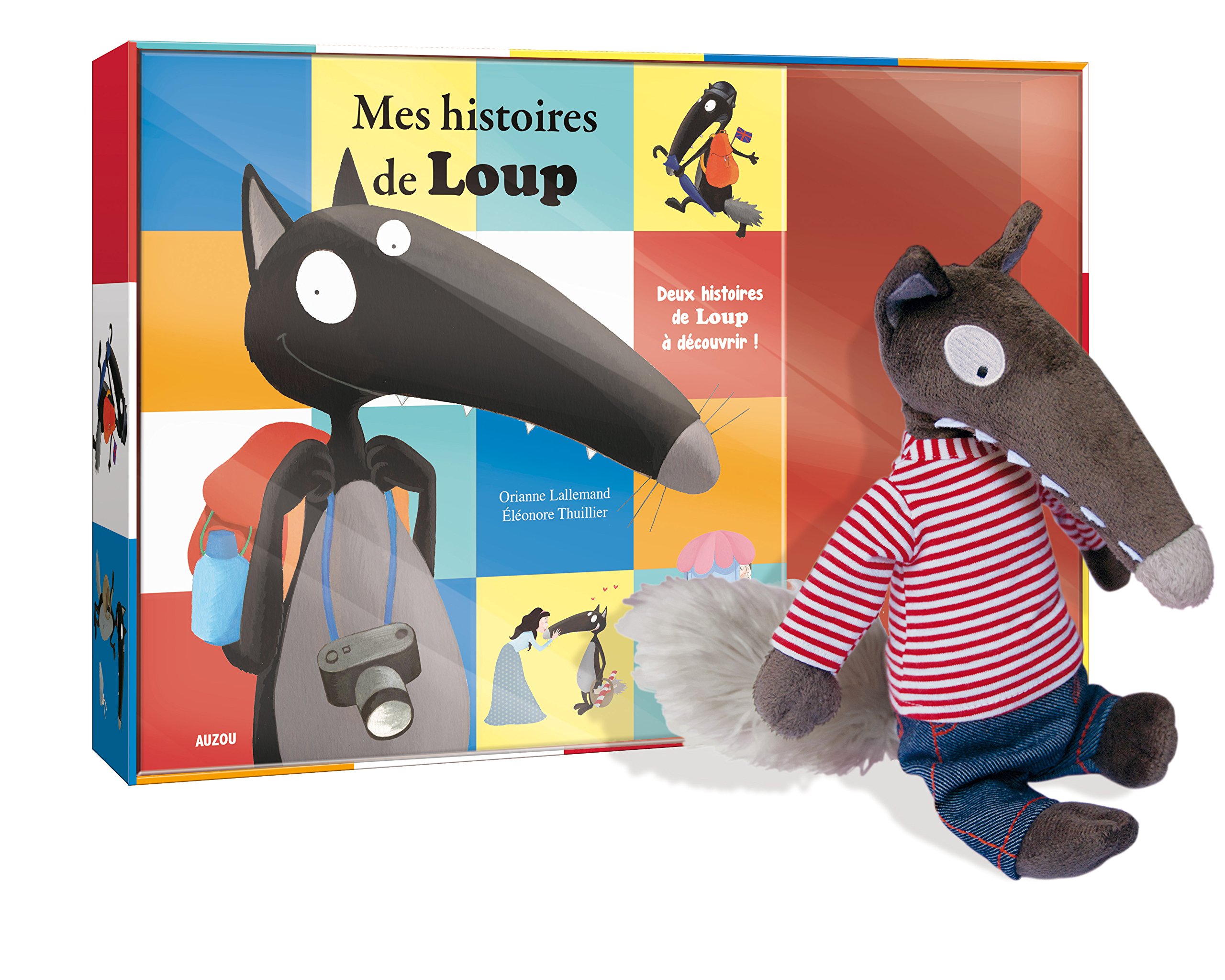 Mon Coffret Du Loup A Habiller 2 Album French Edition Lallemand Thuil Amazon Com Books