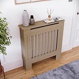 Vida Designs Chelsea Radiator Cover Small Unfinished MDF 82x78x19cm view 4