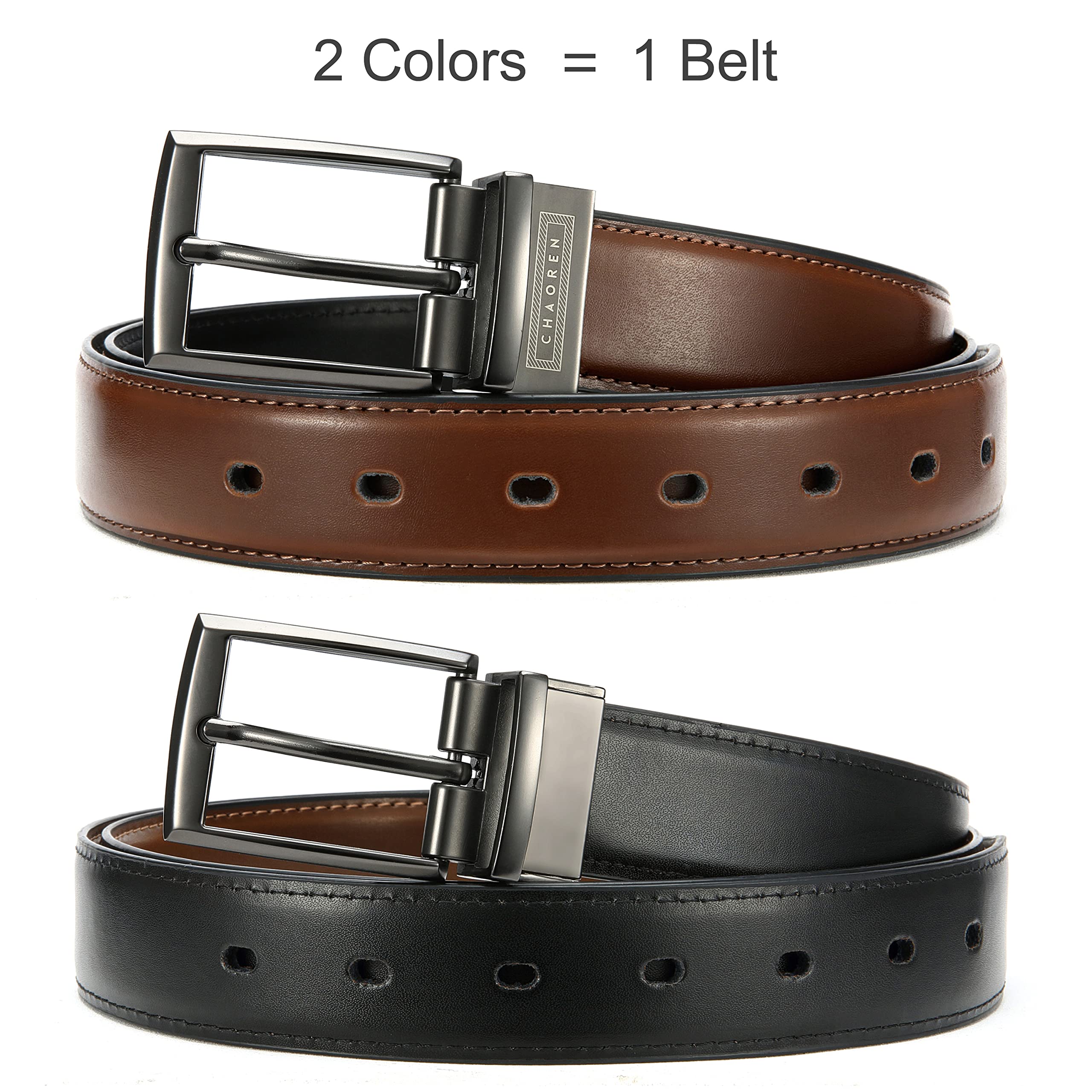 CHAOREN Boys Belt, Most Size Kids 1 1/4