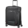 SAMSONITE PRO-DLX 5 - Spinner 55 cm Expandable 40.5/51.5 L 3.2 KG Hand Luggage, 51.5 liters, Black
