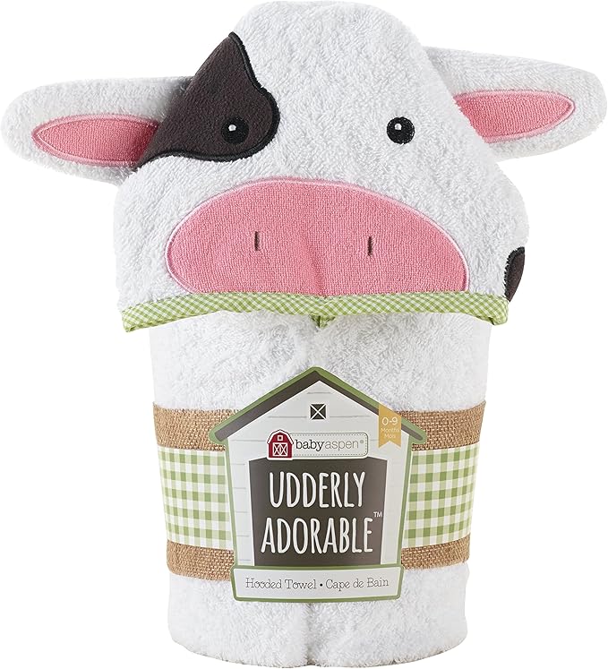 baby aspen hooded towel