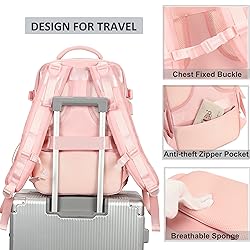 Travel Backpack for Women Men 17 Inch Laptop