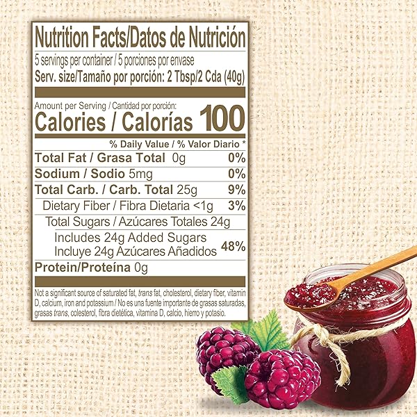 LA CONSTANCIA BLACKBERRY SPREAD AND FRUIT JAM, 7 OZ (PACK OF 1)