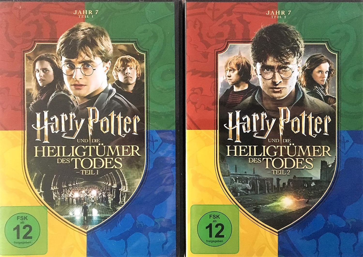 Harry Potter Dvd Heiligtümer Des Todes Teil 1 Und 2