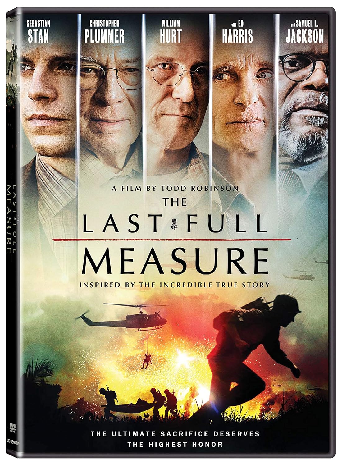 Amazon Com The Last Full Measure Sebastian Stan Christopher Plummer William Hurt Ed Harris Samuel L Jackson Peter Fonda Bradley Whitford Diane Ladd Amy Madigan Movies Tv