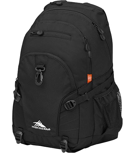 High Sierra Swerve Laptop Backpack, Crimson/Black, One Size : Electronics