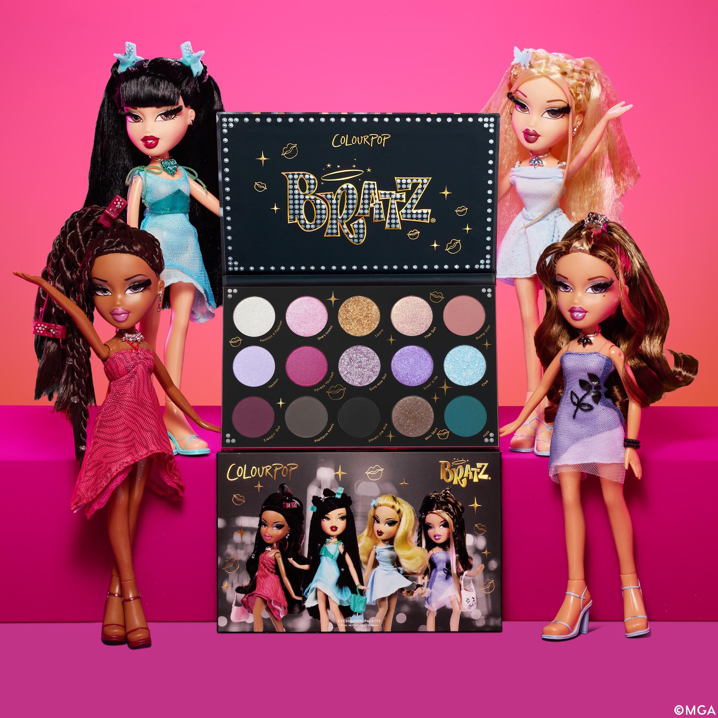 ColourPop x Bratz Girls Nite Out Eyeshadow Palette