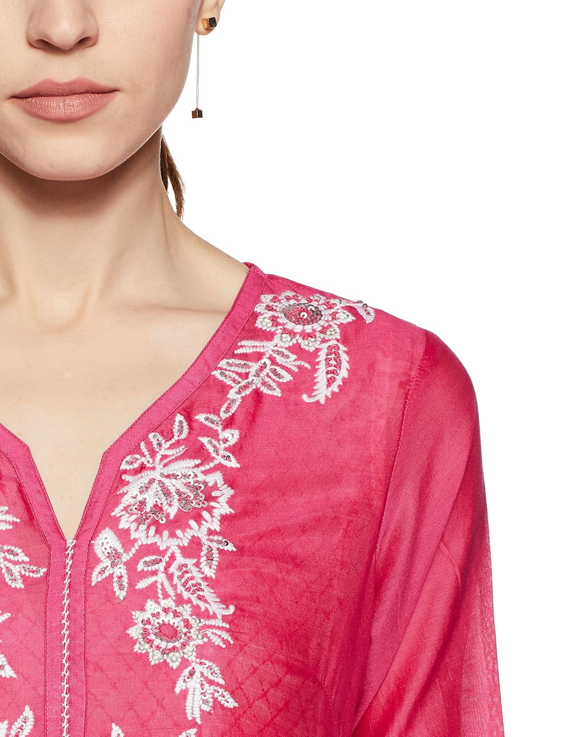 biba women's straight salwar suit