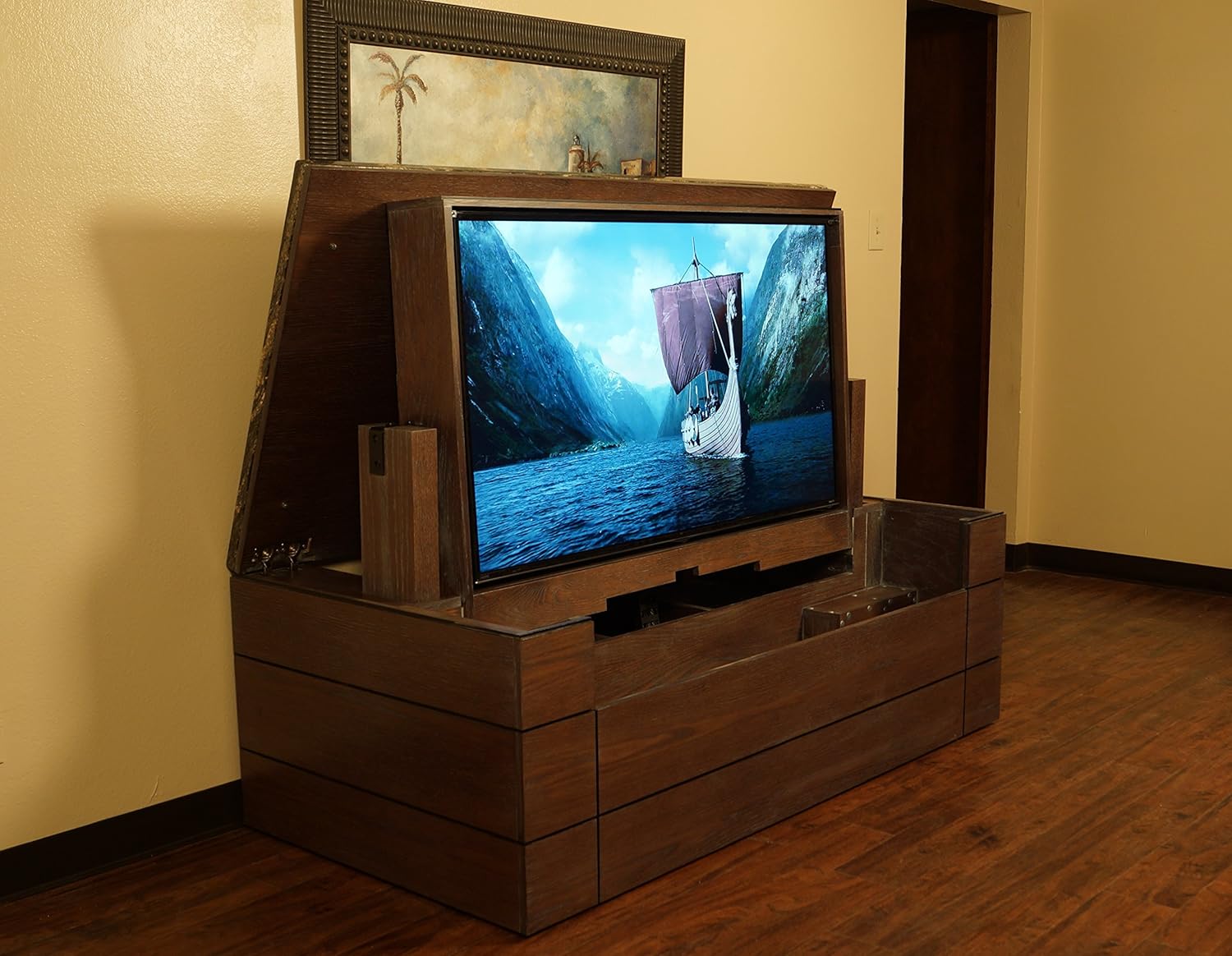 American TV Lift Handcrafted Low Profile Granite