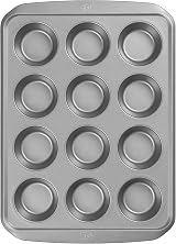 Tala 12 Cup Muffin Tin Non-Stick Carbon Steel Baking Tray 34.4 x 26.0 cm view 5