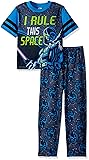 Star Wars Boys' Galactic 2-Piece Pajama Set,Space