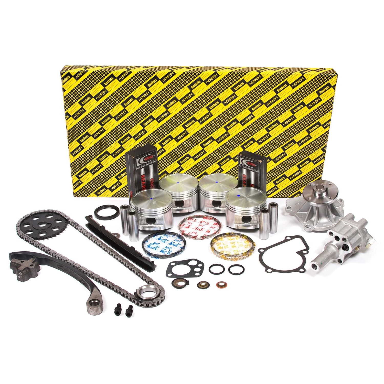 Amazon.com: OK3005A/0/0/0 90-97 Nissan D21 Pick Up 2.4 SOHC KA24E 12V  Engine Rebuild Kit: Automotive