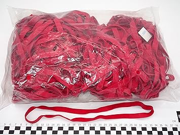 Progom - Gummibänder - 250(Ø159)mm x 10 mm - rot - 1kg beutel