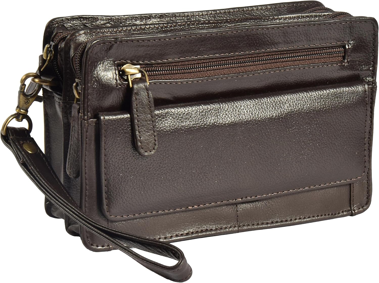mens leather organiser bag