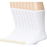 Gold Toe Men's Cotton Crew 6 Plus 2 Bonus Pack