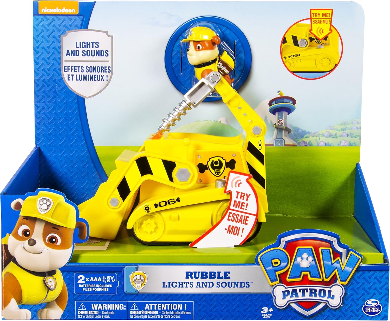 paw patrol construction truck