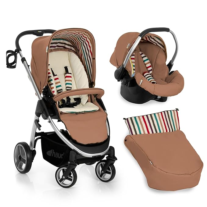 title=Hauck 141540 Lacrosse, Trio Passeggino, Beige
