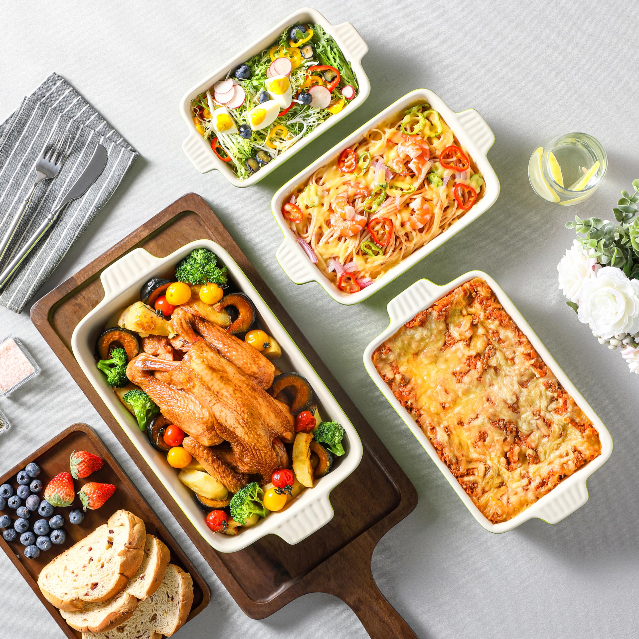 MALACASA Bakeware Set