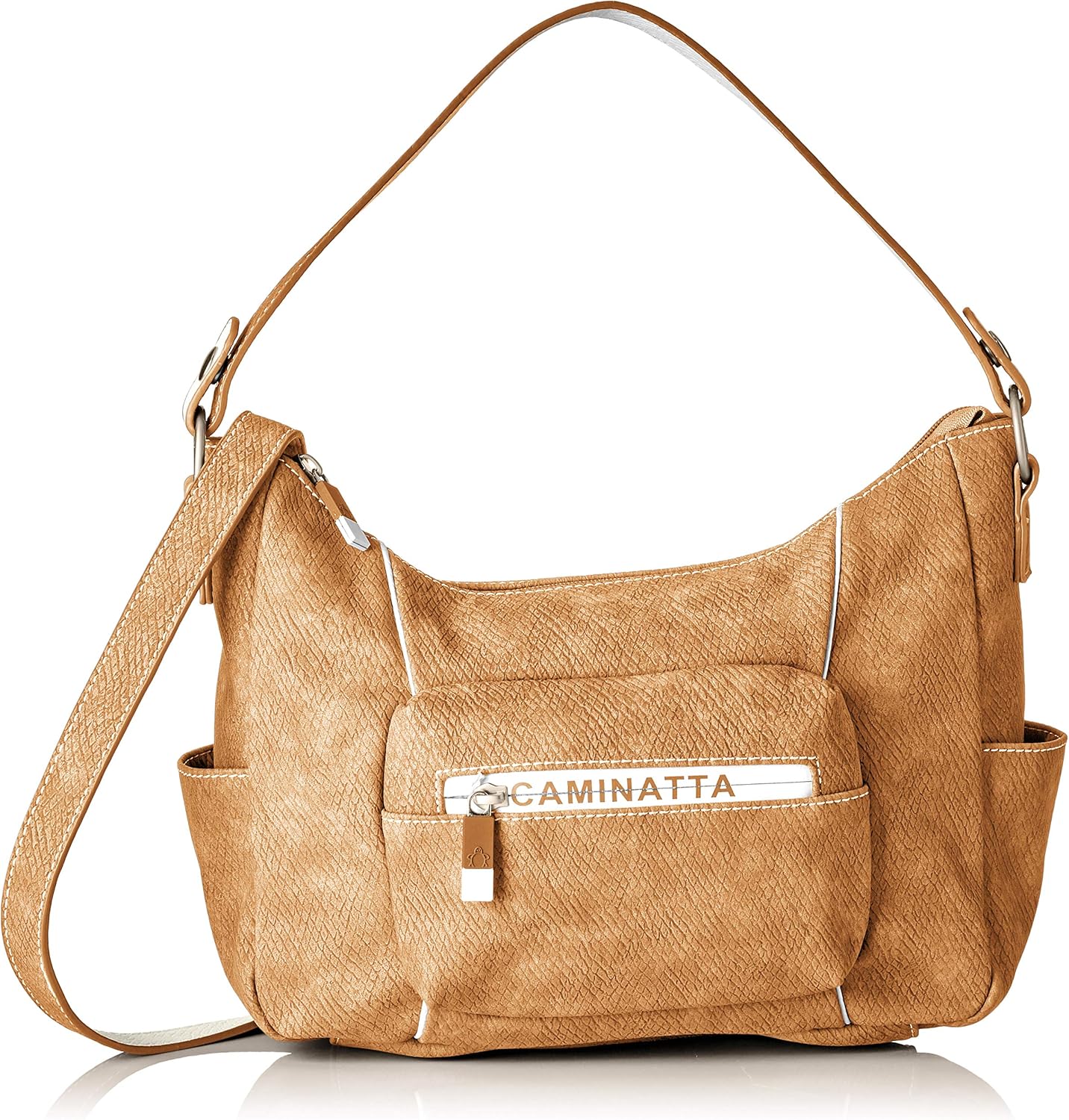 ctta caminatta Women's S1002 CrossBody Bag Brown Brown (Camel 21