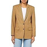 HUGO Women's Anatali Mini Check Blazer