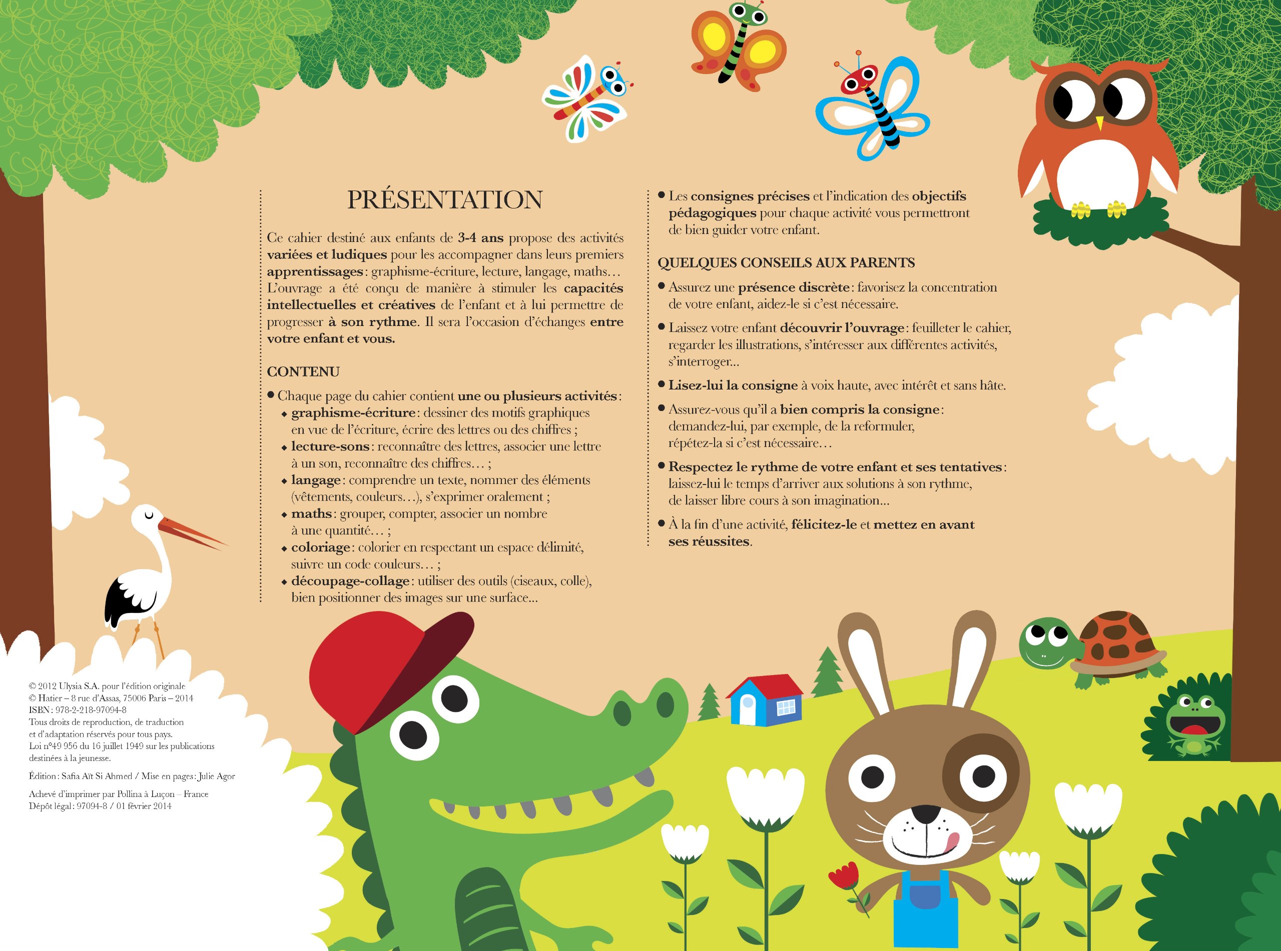 Mon Grand Cahier D Activites 3 4 Ans Petite Et Moyenne Sections Mes Grands Cahiers D Activites Maternelle Amazon Com Books