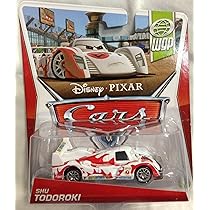 Amazon Com Disney Pixar Cars 13 Wgp World Grand Prix Die Cast Shu Todoroki 12 17 1 55 Scale Toys Games