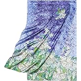 100% Mulberry Silk Scarf for Women - Large Shawl, Head Wrap, Neck & Hair Accessory - Gift Packed